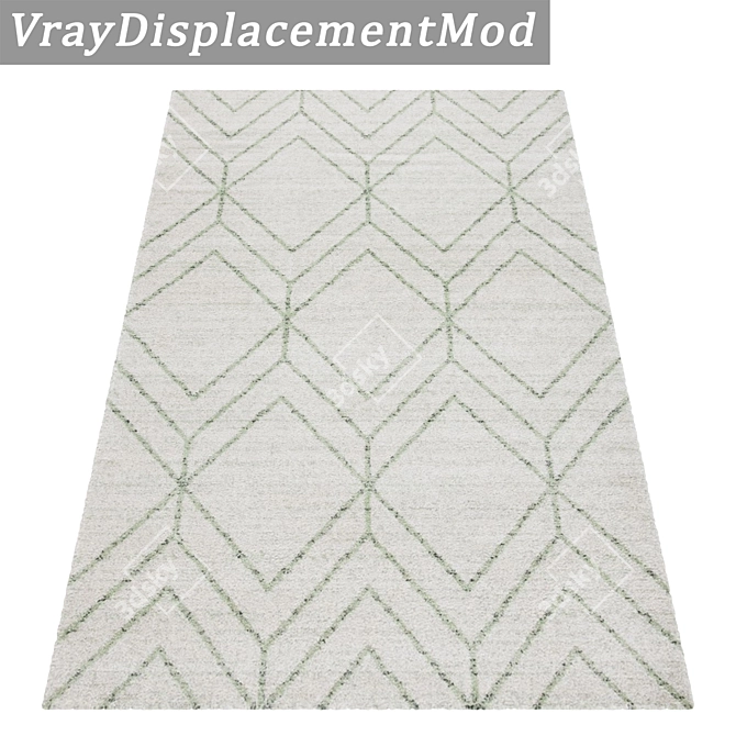 Luxury Carpet Set: High Quality Textures 3D model image 3