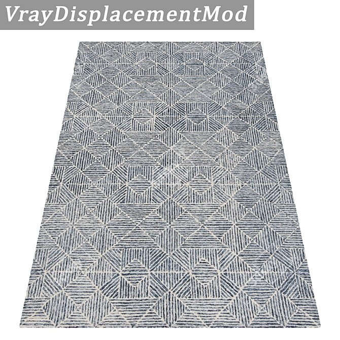 Luxury Carpet Set: High-Quality Textures 3D model image 3