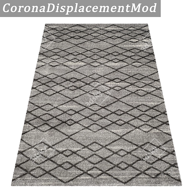 Luxury Carpet Set: High-Quality Textures 3D model image 4