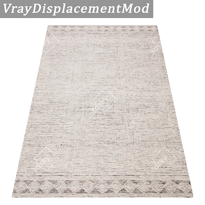 Luxury Carpet Set  High-Quality Textures 3D model image 3