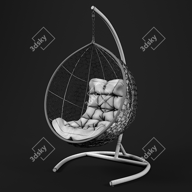 Relaxation Station - Hanging Chair STULER 3D model image 3