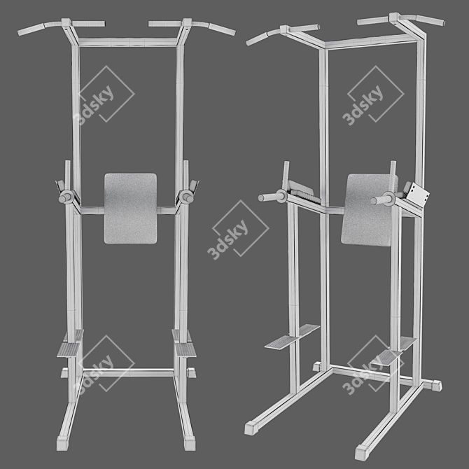 Multi-Function InterAtletik Gym 3D model image 3