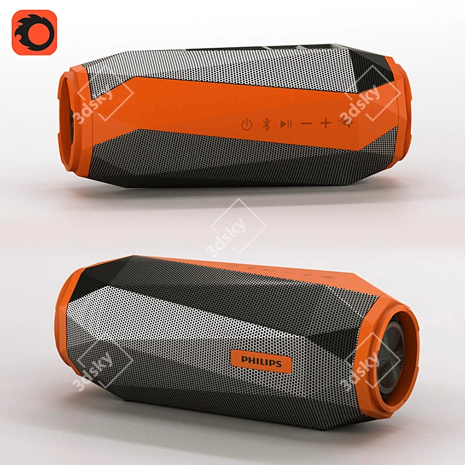 Philips SB500 - Portable Speaker for Ultimate Shoq 3D model image 1