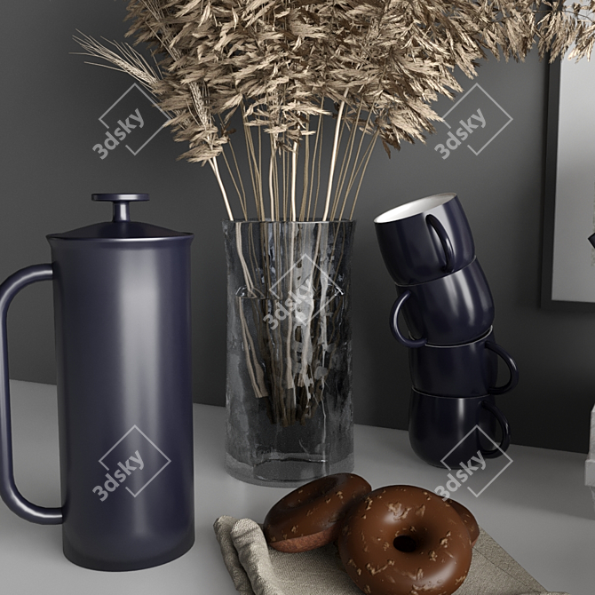 Modular Decoration Set 3D model image 2