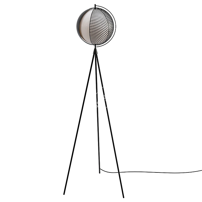 Modern Mondo Floor Lamp 3D model image 1