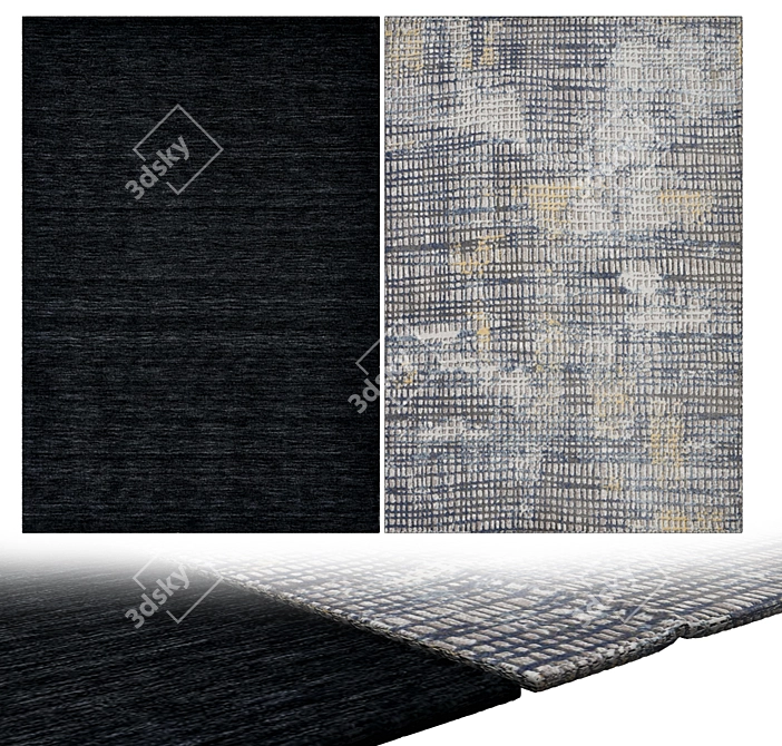 Sophisticated Interior Carpets 3D model image 2