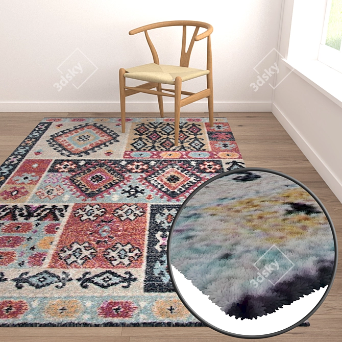 Luxury Collection: Carpet Set 3D model image 5