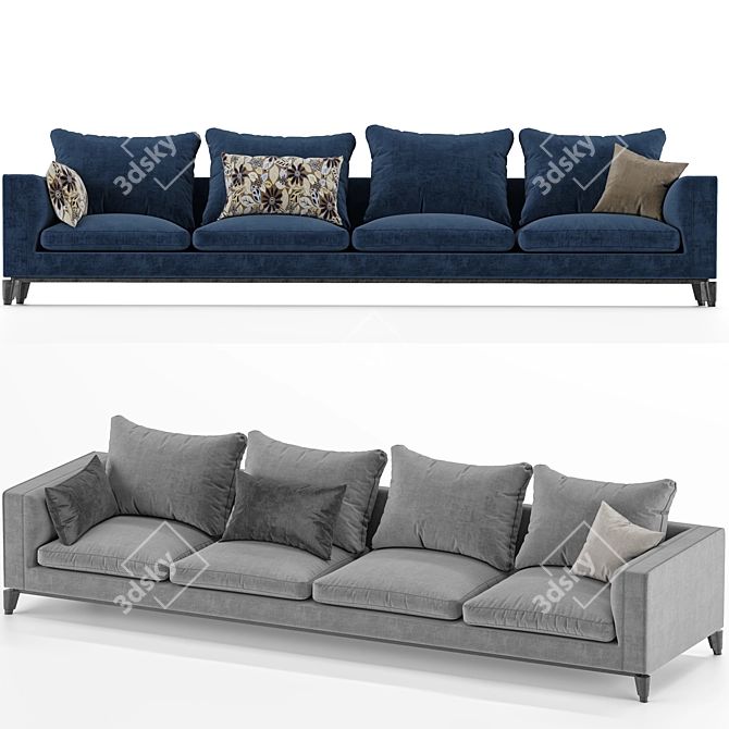Luxury Andersen Sofa | Polys: 921 601 3D model image 2