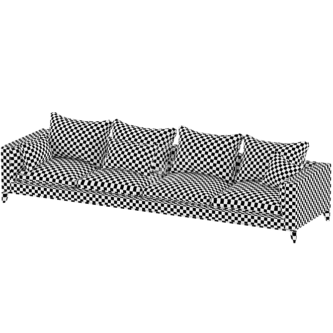 Luxury Andersen Sofa | Polys: 921 601 3D model image 3