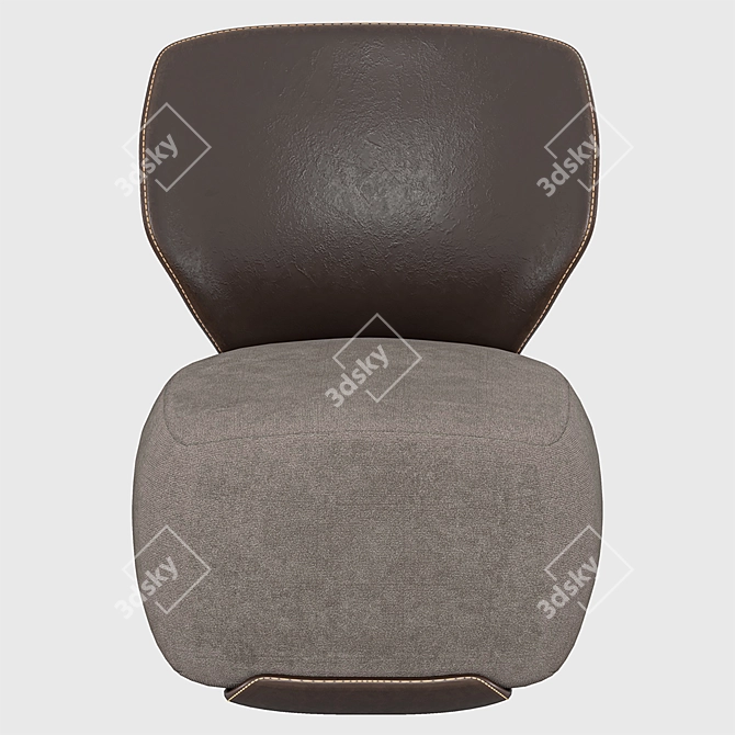 Modern Armchair in 3dsmax 2015 3D model image 4