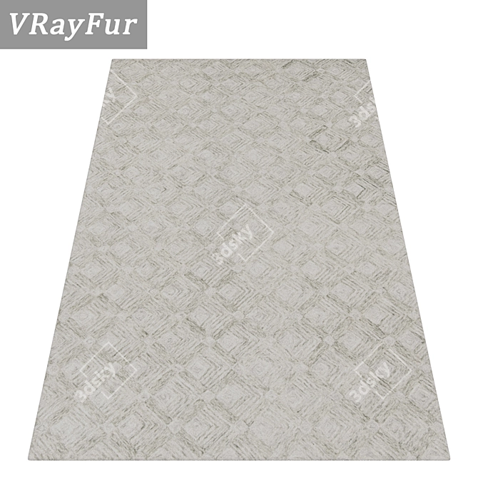 Luxury Set: Premium Quality Carpets 3D model image 2