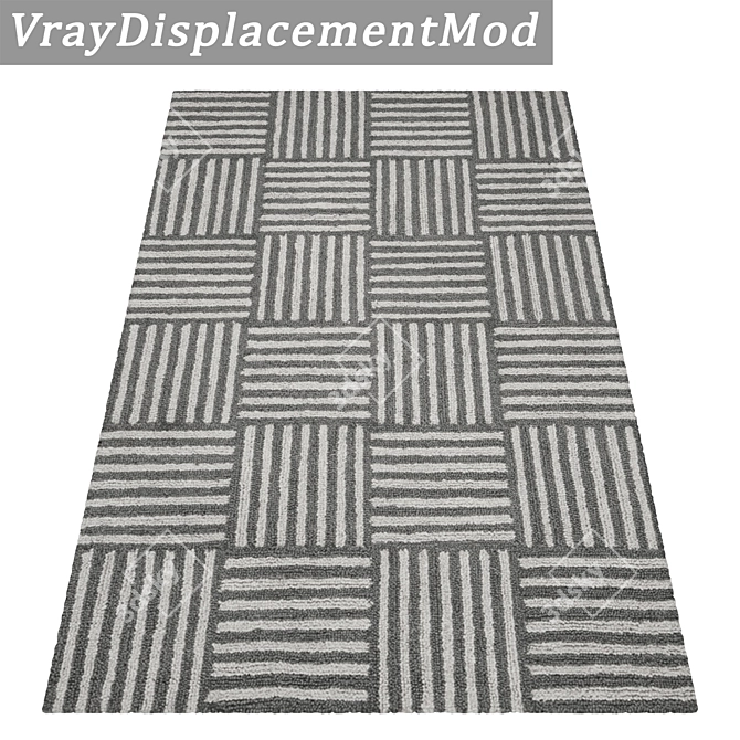 Luxury Carpet Set - High-Quality Textures 3D model image 3