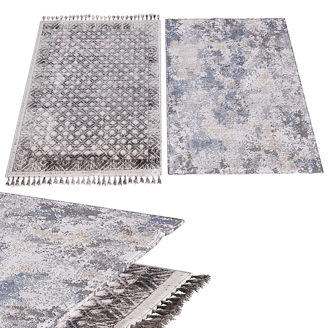 Luxury Interiors: Stylish Carpets! 3D model image 1