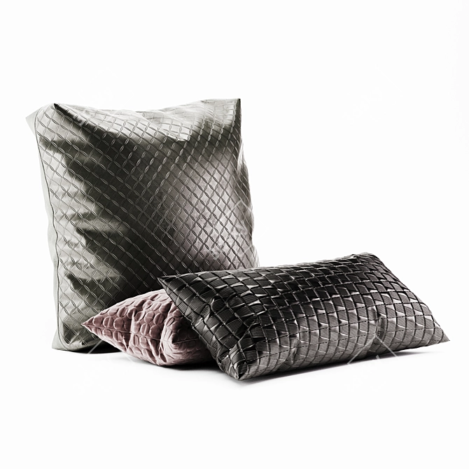 Luxury Pillow Set for Ultimate Comfort 3D model image 1