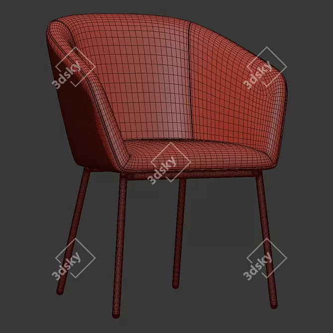 ErgoFlex Seating Solution 3D model image 4