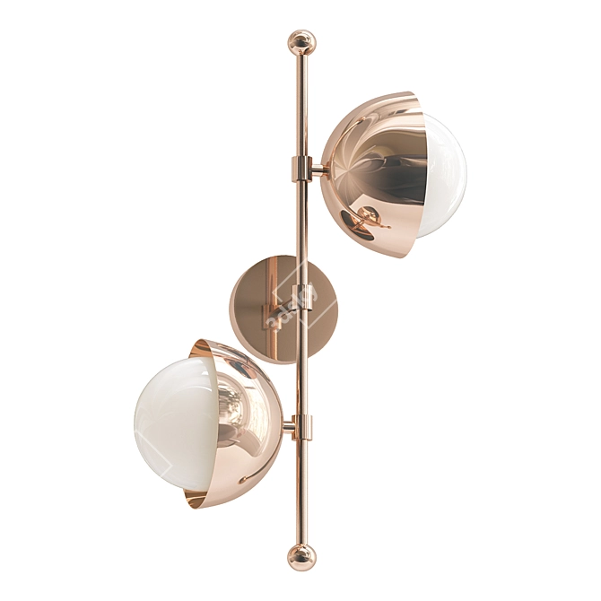 Elegant Benta Wall Lamp 3D model image 1