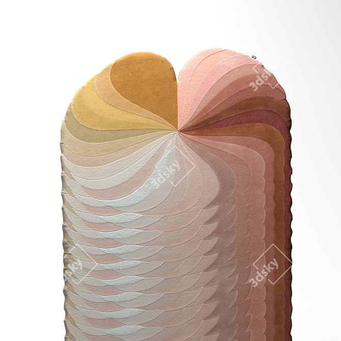 Slinkie Carpet Collection: Artistic Evolution 3D model image 3