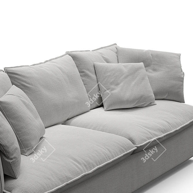 Elevate Your Comfort: De Padova Pillow 3D model image 2