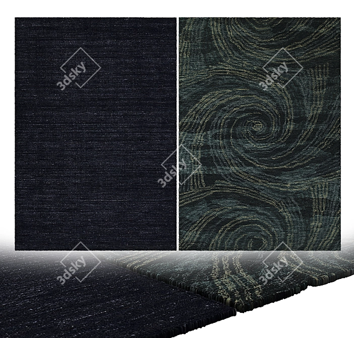 Elegant Interior Carpets 3D model image 2