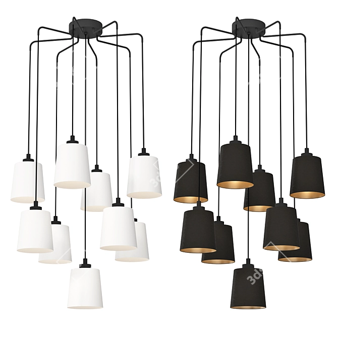 EGLO BERNABETTA Pendant Light Set 3D model image 1