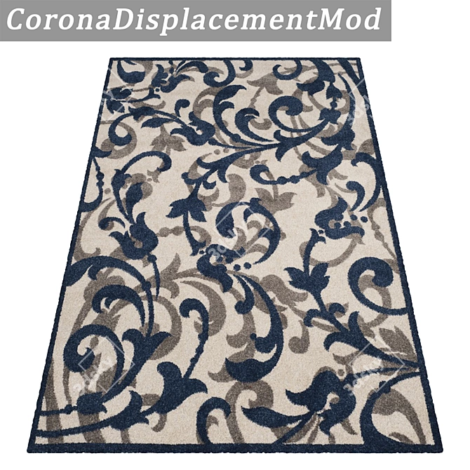 High-Quality Carpet Set 3D model image 4