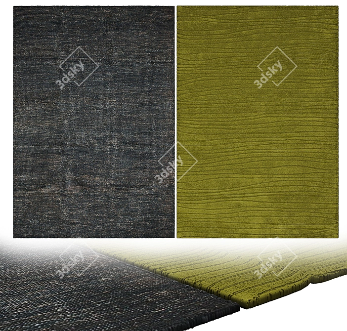 Elegant Interior Carpets 3D model image 2