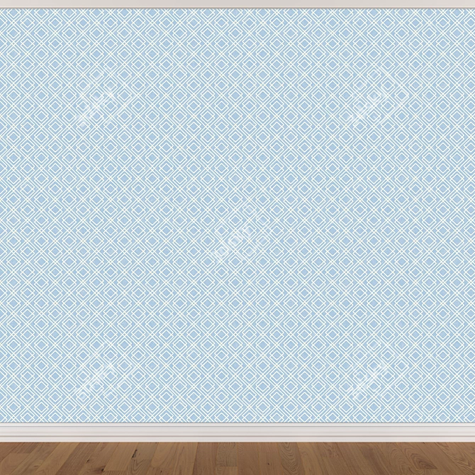 Seamless Wallpaper Set (3 Colors) 3D model image 3