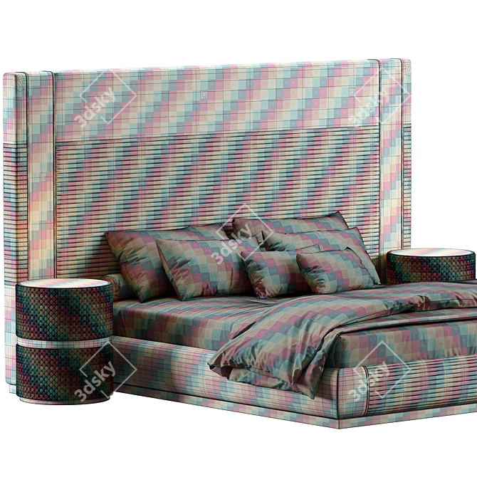 Frey Capital: Luxury Corner Sofa 3D model image 5