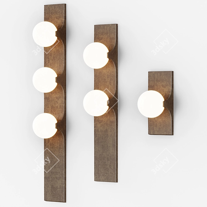 Allied Maker Bridge Sconce 3D model image 1