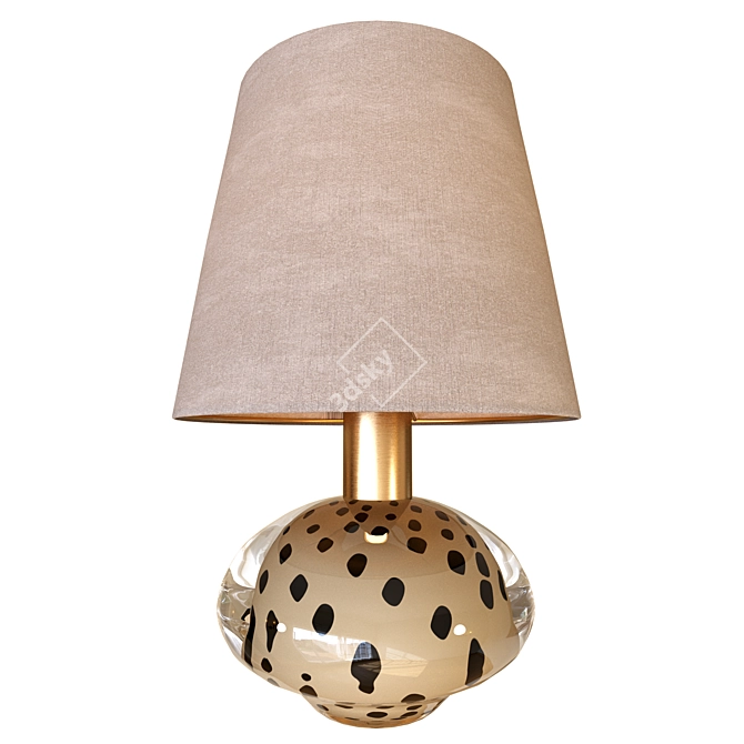 Elegance Illuminated: Auden Table Lamp 3D model image 1