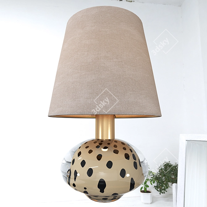 Elegance Illuminated: Auden Table Lamp 3D model image 3