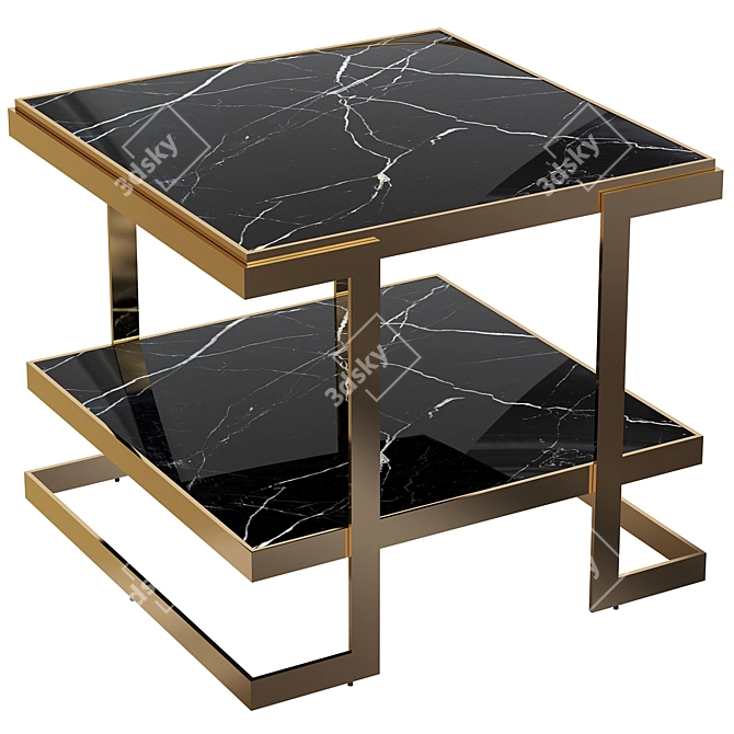 Compact Senato Coffee Table 3D model image 2