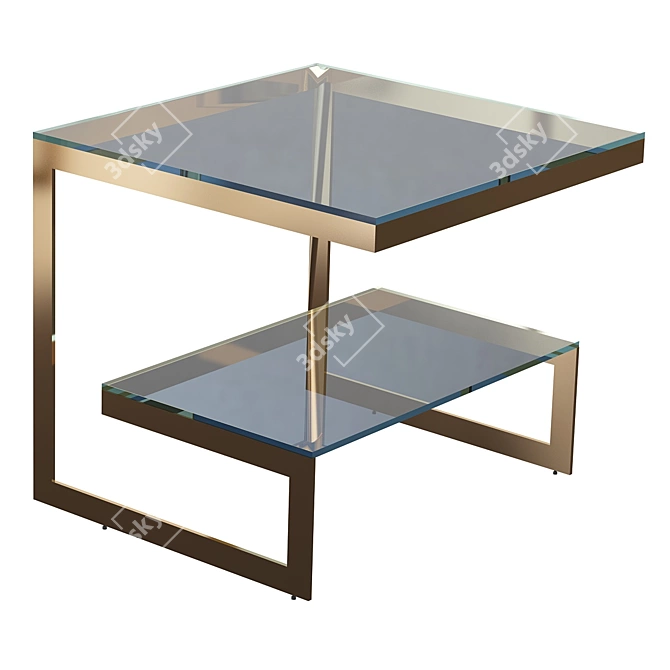 Compact Senato Coffee Table 3D model image 3