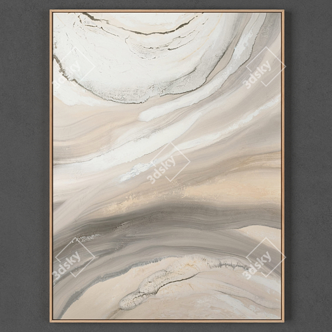 Abstract Frames Set - 800x600mm 3D model image 3