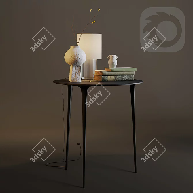 Minimalist Danish TineKhome Set 3D model image 2