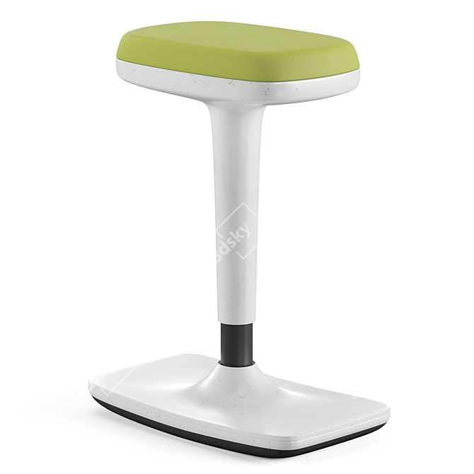 Adjustable Stool Flex - 14 Colors 3D model image 1