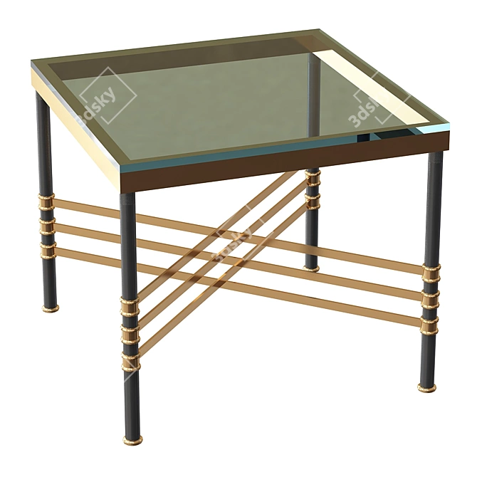 Modern Designer Nestor Coffee Table 3D model image 4