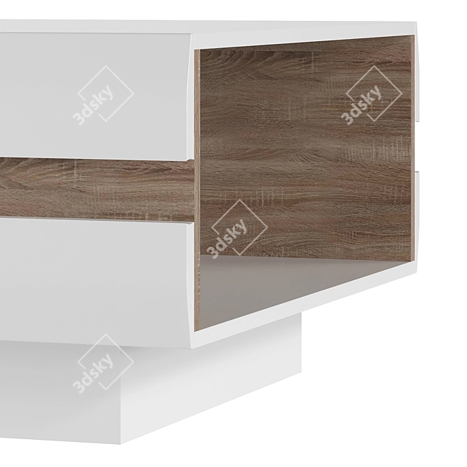 Linate Minimalist Coffee Table 3D model image 3