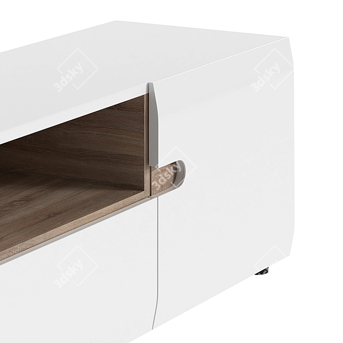 Linate TV Stand: Perfect for Modern Spaces 3D model image 2