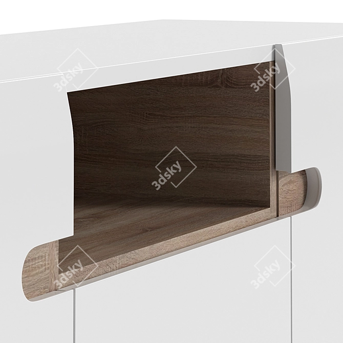 Linate TV Stand: Perfect for Modern Spaces 3D model image 3