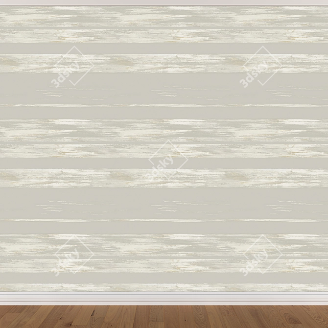 Seamless Wallpaper Set (3 Colors) 3D model image 4