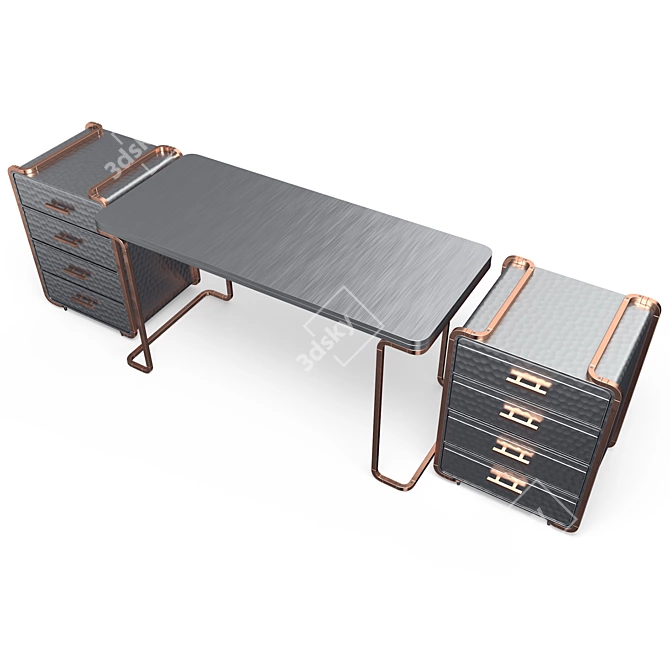 Modern Office Table 3D model image 3