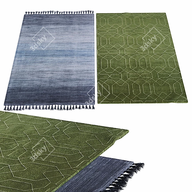 Luxury Carpets: Unmatched Quality & Style 3D model image 1