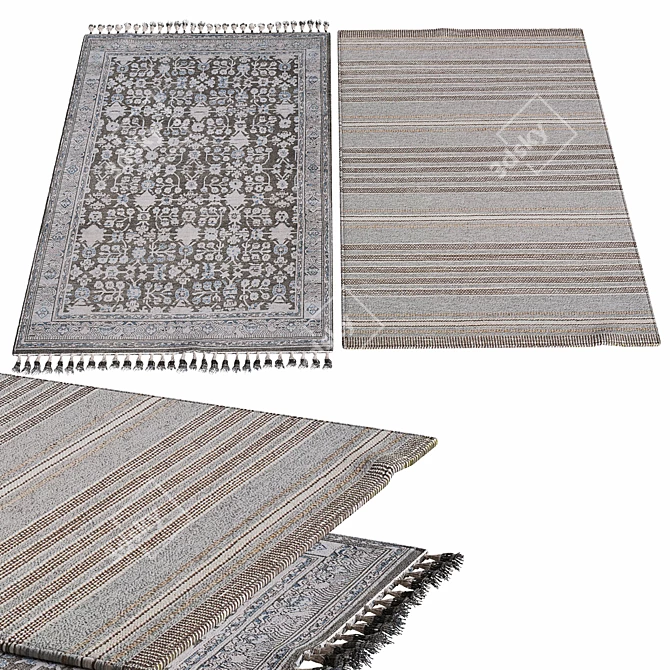 Stylish Carpets for Every Space 3D model image 1