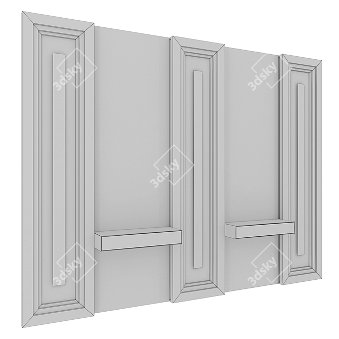 3D Panel Collection 3D model image 3