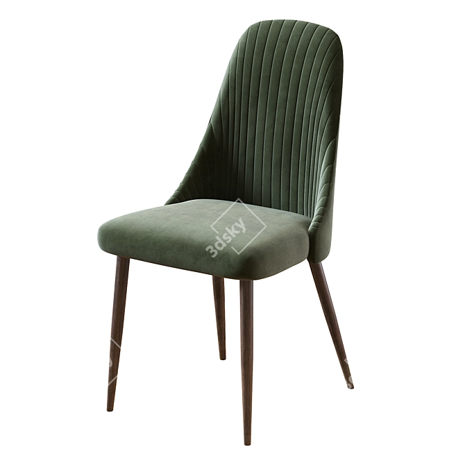 Elegant Bar Chair 3D model image 3