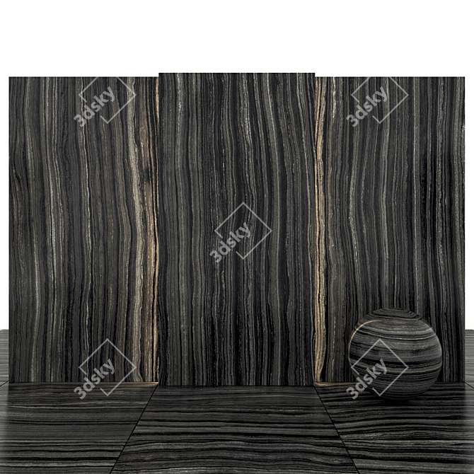 Lux Black Marble Suite 3D model image 3