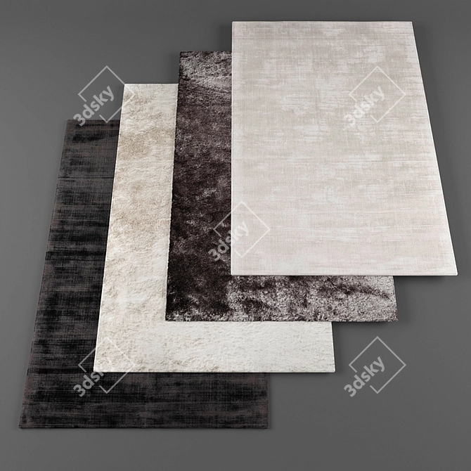 Modern Style Rugs Collection 3D model image 1