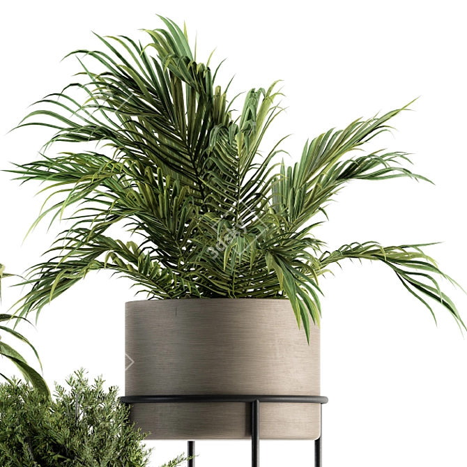 Modern Indoor Plant Stand Set - 129 Varieties 3D model image 2