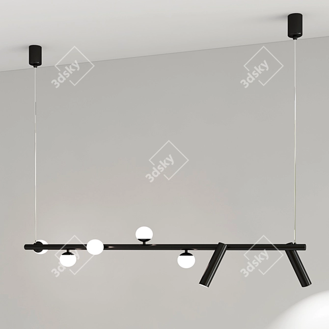 Sleek SNOTRA Lighting Collection 3D model image 3